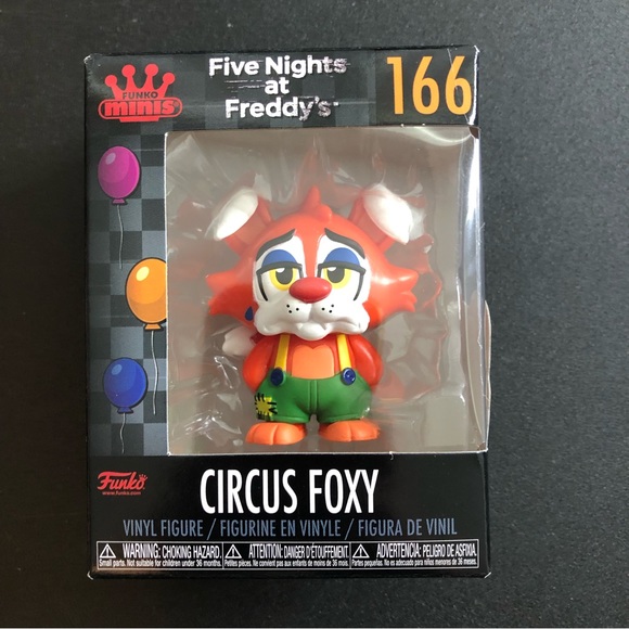 FNAF Funko Pop Minis; Five Nights At Freddy's Funko Minis- Circus Foxy #166 - Picture 1 of 3